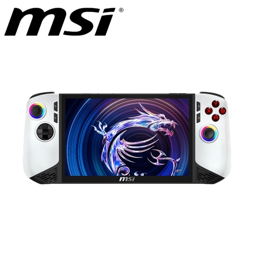 微星 Claw 8 Al+ A2VM Polar Tempest Edition-087TW 8吋極地風暴特仕版電競掌機(Intel Core Ultra 7 258V/32G LPDDR5/2TB SSD/W11)