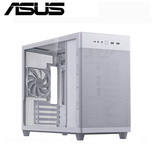 (搭機價)華碩 Prime AP201 White 鋼化玻璃 MicroATX 白