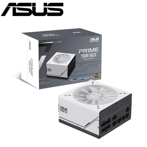 (搭機價)華碩 Prime 750W Gold 80+金牌/全模組/ATX3.0/雙滾珠軸承/8年保