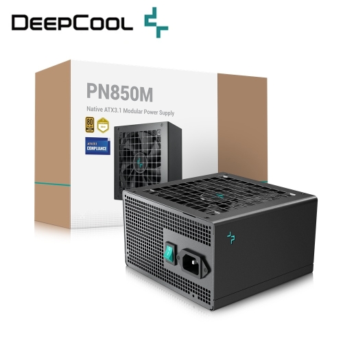 DEEPCOOL 九州風神 PN850M 850W 全模組 80PLUS 金牌/LLC + DC-DC電路/溫控風扇