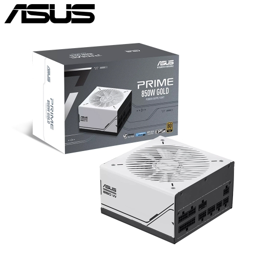 華碩 Prime 850W Gold 80+金牌/全模組/ATX3.1/雙滾珠軸承/8年保