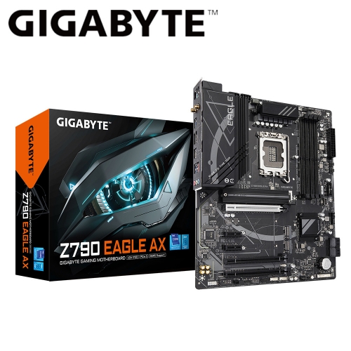 春節搭機價!!!技嘉 Z790 EAGLE AX (ATX/3xM.2/4xSATA/Realtek 2.5G/Wi-Fi 6E/1H1DP/註4年)